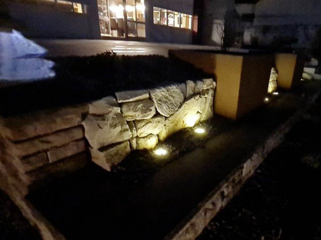 LED-Strahler zur Mauer-Illumination 